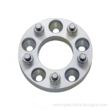 High Polish Wheel Spacer with Step